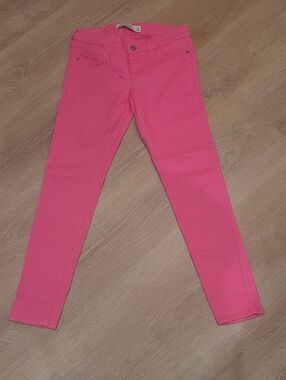 Abercrombie & Fitch Neon Pink Skinny Jeans